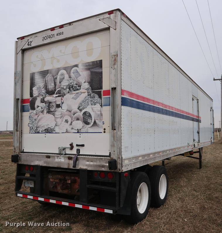 image for item DG3391 1998 Kidron 42RTPUIASW102-SP refrigerated van trailer