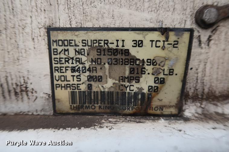 image for item DG3391 1998 Kidron 42RTPUIASW102-SP refrigerated van trailer