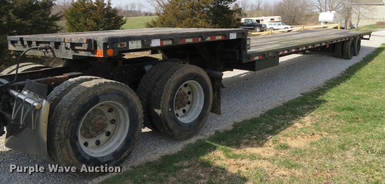 image for item DG3942 2001 Tarasport drop deck equipment trailer