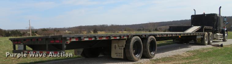 image for item DG3942 2001 Tarasport drop deck equipment trailer