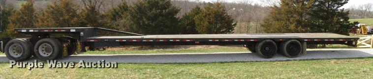 image for item DG3942 2001 Tarasport drop deck equipment trailer