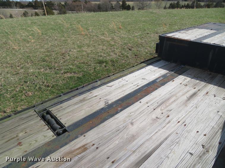 image for item DG3942 2001 Tarasport drop deck equipment trailer