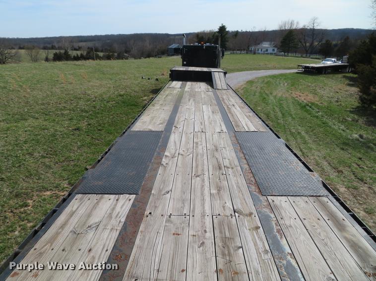 image for item DG3942 2001 Tarasport drop deck equipment trailer