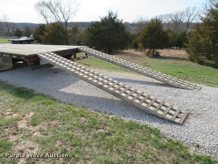 image for item DG3942 2001 Tarasport drop deck equipment trailer