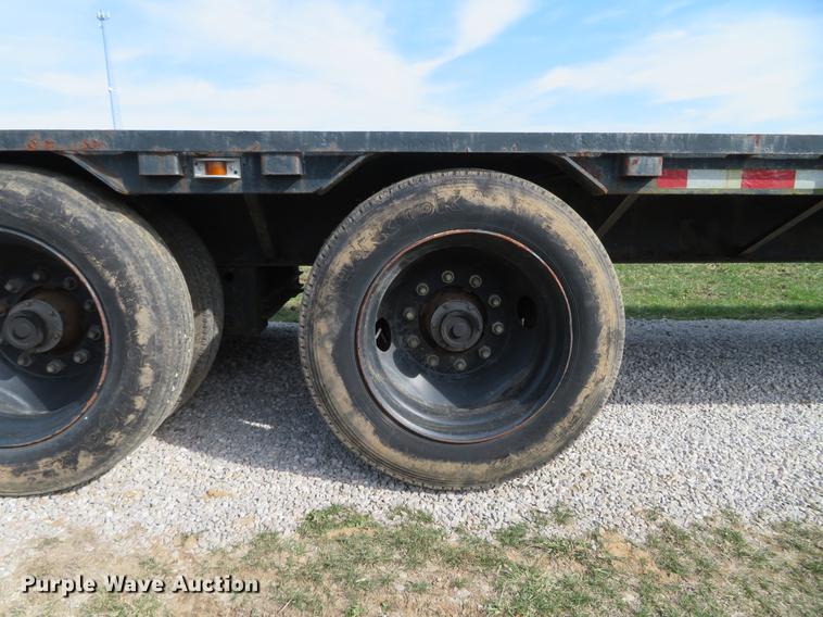 image for item DG3942 2001 Tarasport drop deck equipment trailer