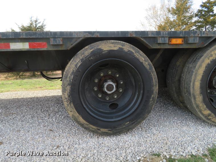 image for item DG3942 2001 Tarasport drop deck equipment trailer