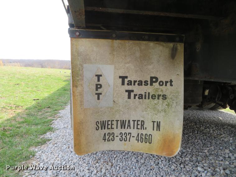 image for item DG3942 2001 Tarasport drop deck equipment trailer