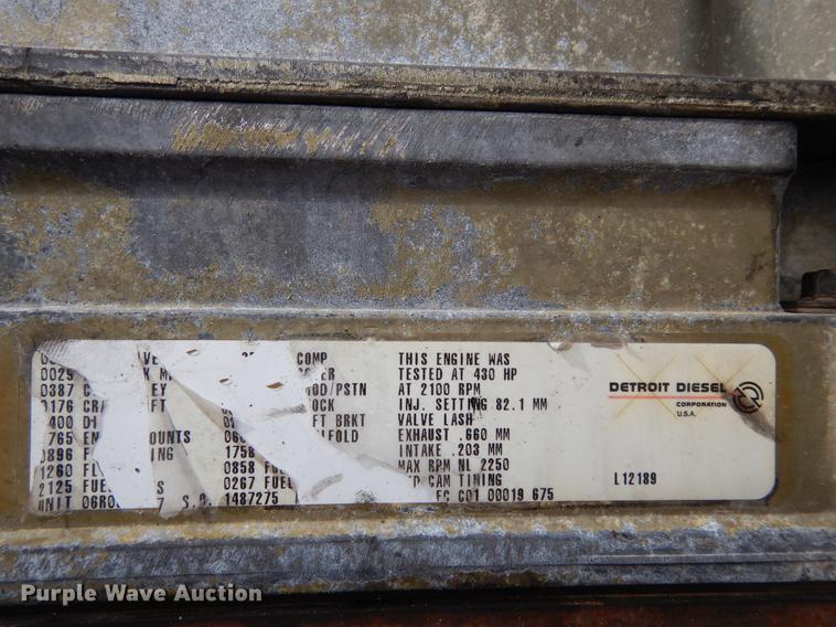 image for item DK9811 1999 Freightliner FLD120 semi truck