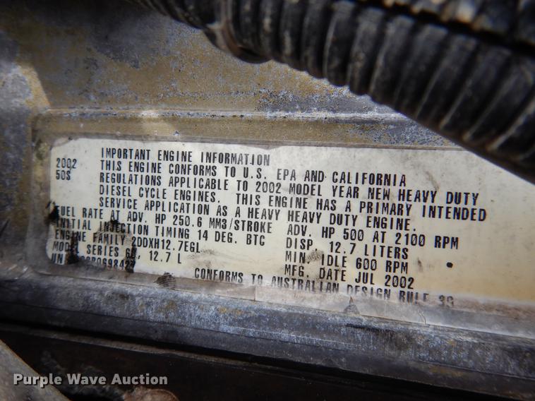 image for item DK9811 1999 Freightliner FLD120 semi truck