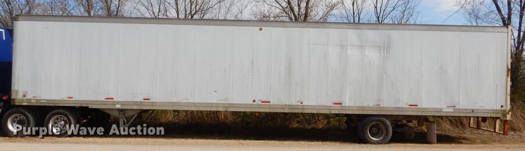 image for item FQ9675 1992 Lufkin dry van trailer