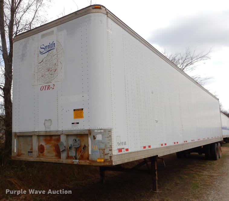 image for item FQ9677 1992 Fruehauf dry van trailer