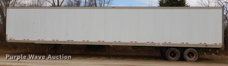 image for item FQ9677 1992 Fruehauf dry van trailer