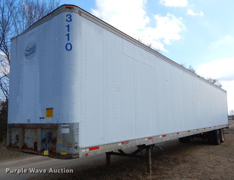 image for item FQ9682 1991 Fruehauf dry van trailer