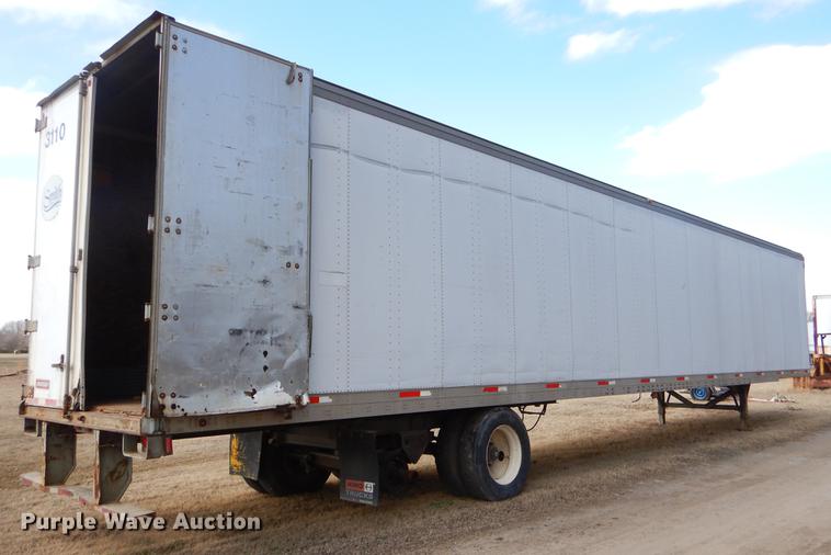 image for item FQ9682 1991 Fruehauf dry van trailer