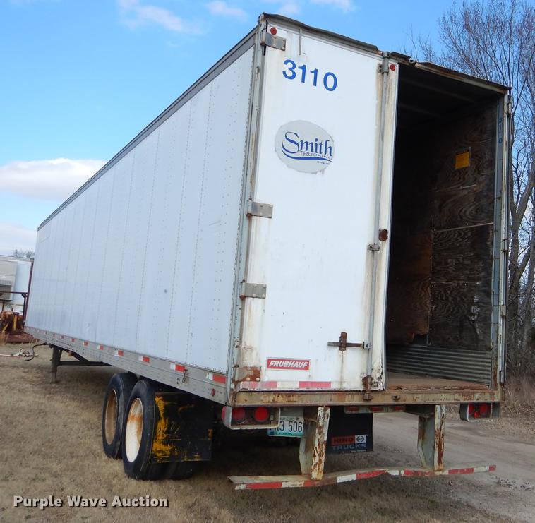 image for item FQ9682 1991 Fruehauf dry van trailer