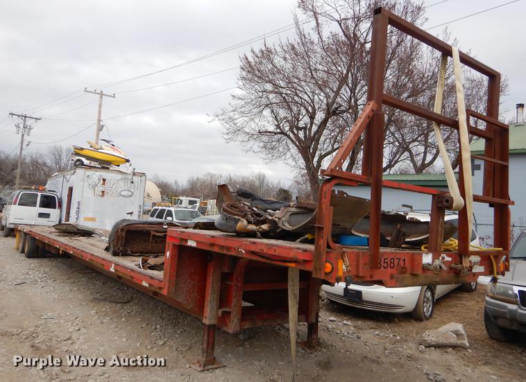 image for item FQ9690 1993 Fontaine MDFT5V3048AWK drop deck trailer