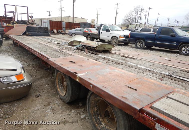 image for item FQ9690 1993 Fontaine MDFT5V3048AWK drop deck trailer