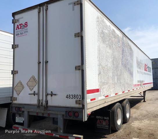 image for item G1674 1998 Stoughton dry van trailer
