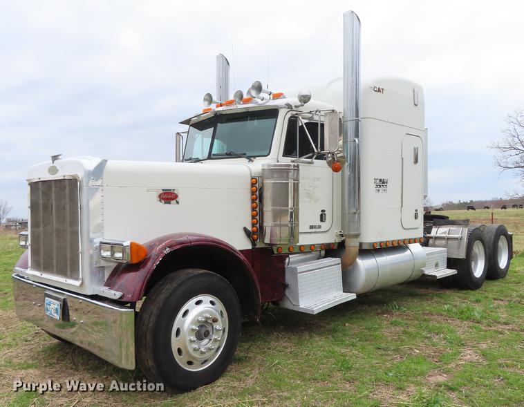 image for item L1480 1996 Peterbilt 379 semi truck