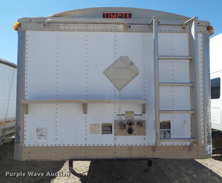 image for item L5747 2006 Timpte double hopper bottom grain trailer