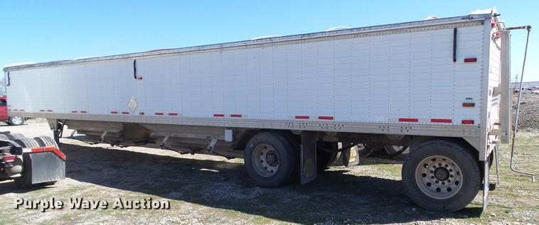 image for item L5747 2006 Timpte double hopper bottom grain trailer