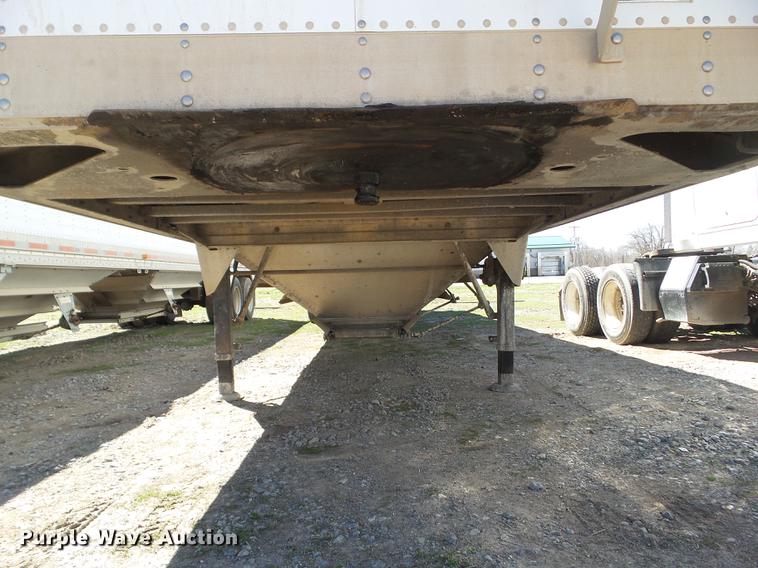 image for item L5747 2006 Timpte double hopper bottom grain trailer