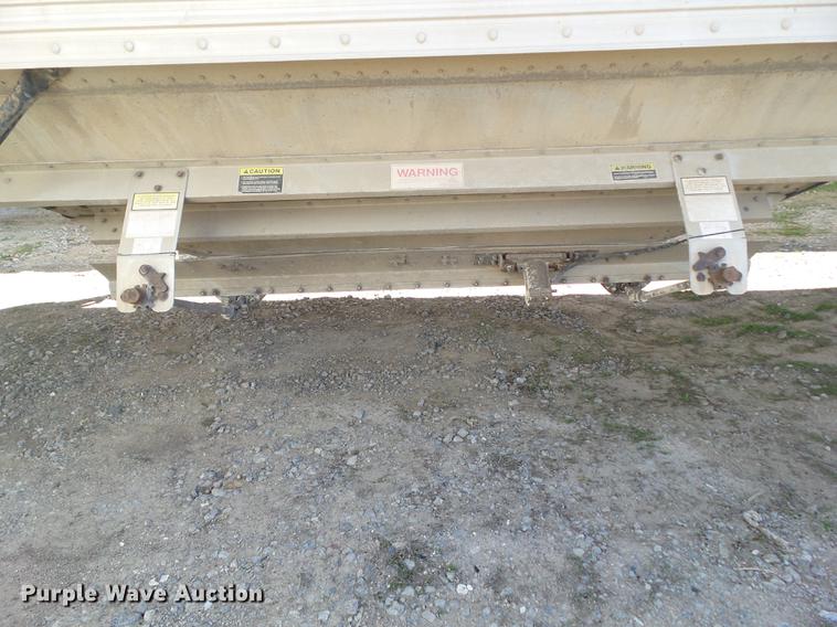 image for item L5747 2006 Timpte double hopper bottom grain trailer