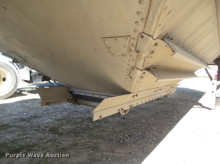 image for item L5747 2006 Timpte double hopper bottom grain trailer