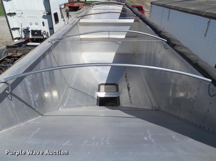 image for item L5747 2006 Timpte double hopper bottom grain trailer