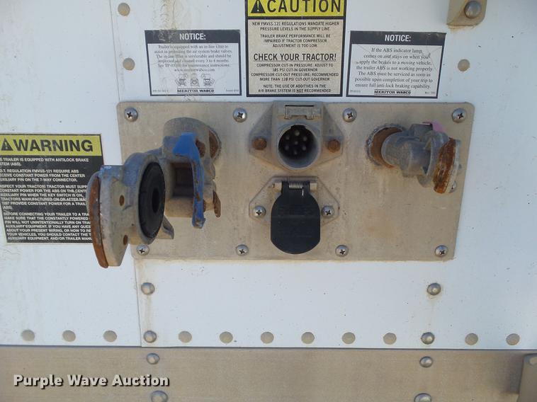 image for item L5747 2006 Timpte double hopper bottom grain trailer