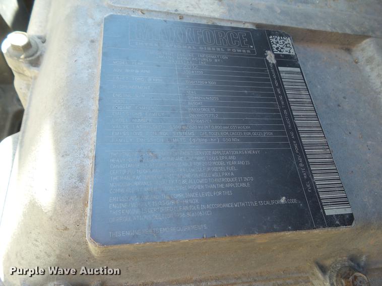 image for item L5748 2013 International ProStar semi truck