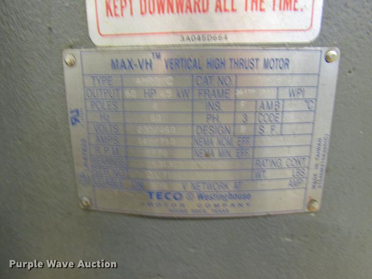 image for item DB6775 Westinghouse electric motor