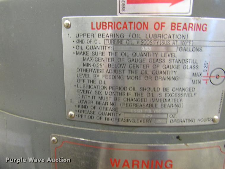 image for item DB6775 Westinghouse electric motor