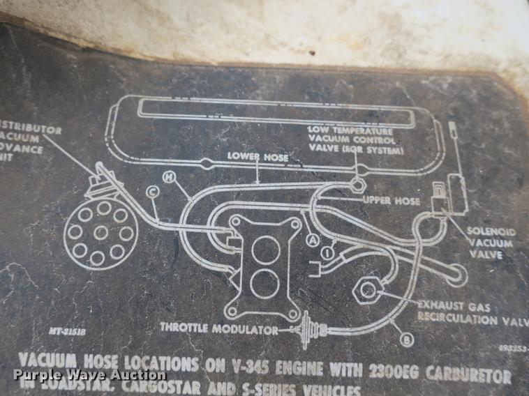 image for item DB8829 1978 International Loadstar 1600 dump truck