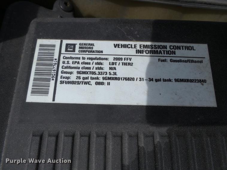 image for item DD2299 2009 Chevrolet Silverado 1500 Crew Cab pickup truck