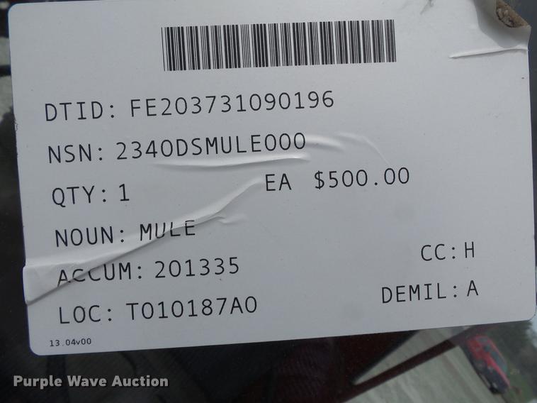 image for item DD2302 Kawasaki Mule utility vehicle