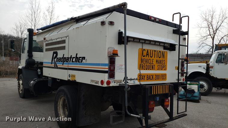 image for item DD4047 1997 Ford CF8000 pothole patcher truck