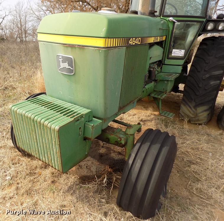 image for item DE1116 1978 John Deere 4640 tractor