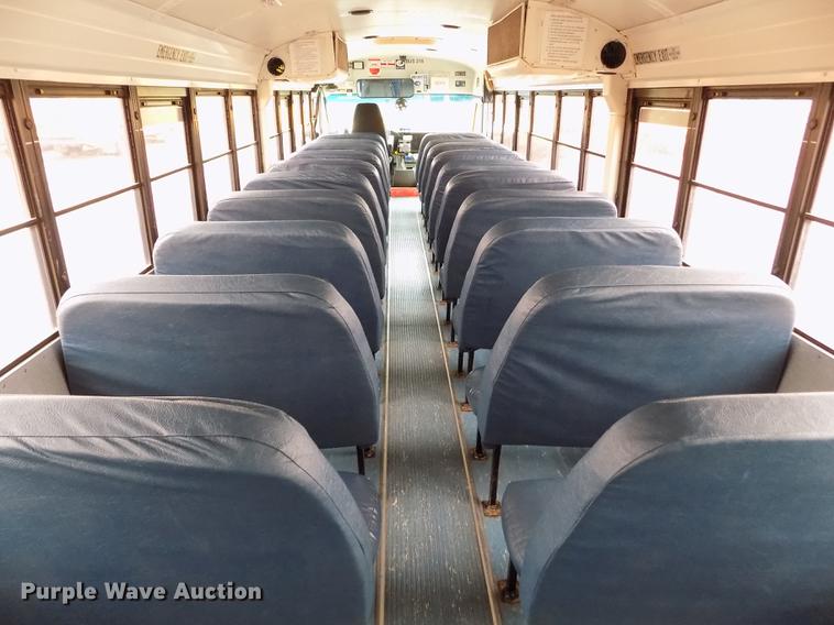 image for item DE1155 2001 Freightliner FS65 Blue Bird school bus