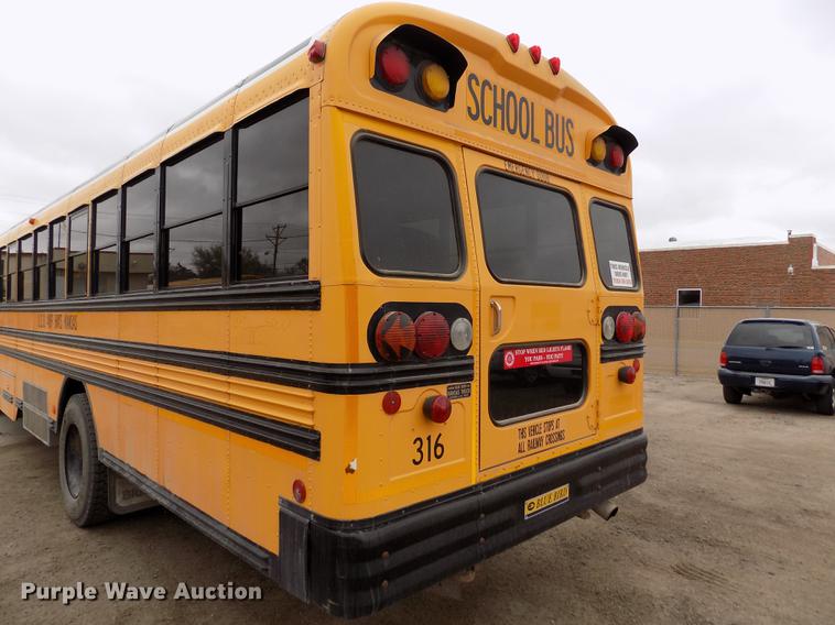 image for item DE1155 2001 Freightliner FS65 Blue Bird school bus