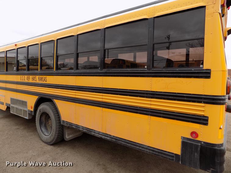 image for item DE1155 2001 Freightliner FS65 Blue Bird school bus