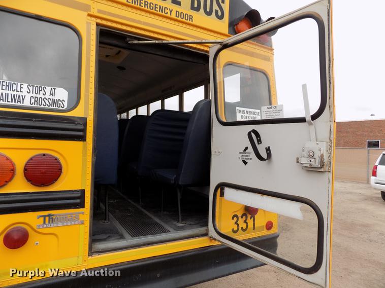 image for item DE1156 2003 Thomas Built Saf-T-Liner MVP EF school bus