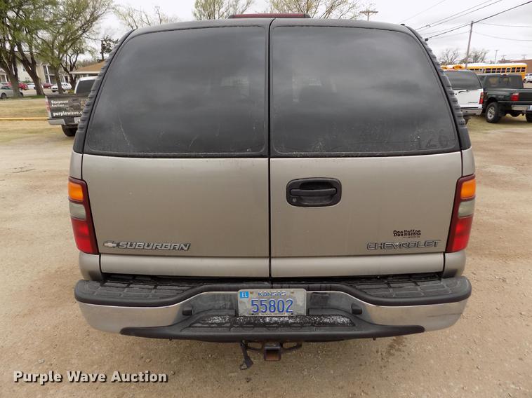 image for item DE1159 2001 Chevrolet Suburban C1500 SUV