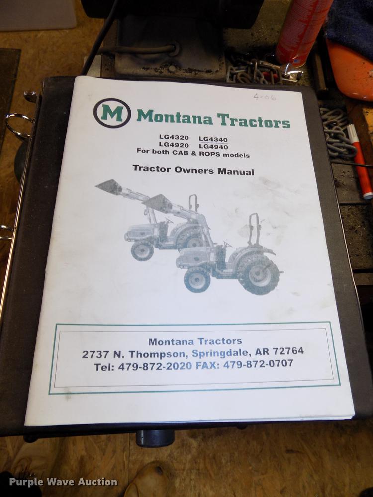 image for item DE7644 2006 Montana N41 MFWD tractor