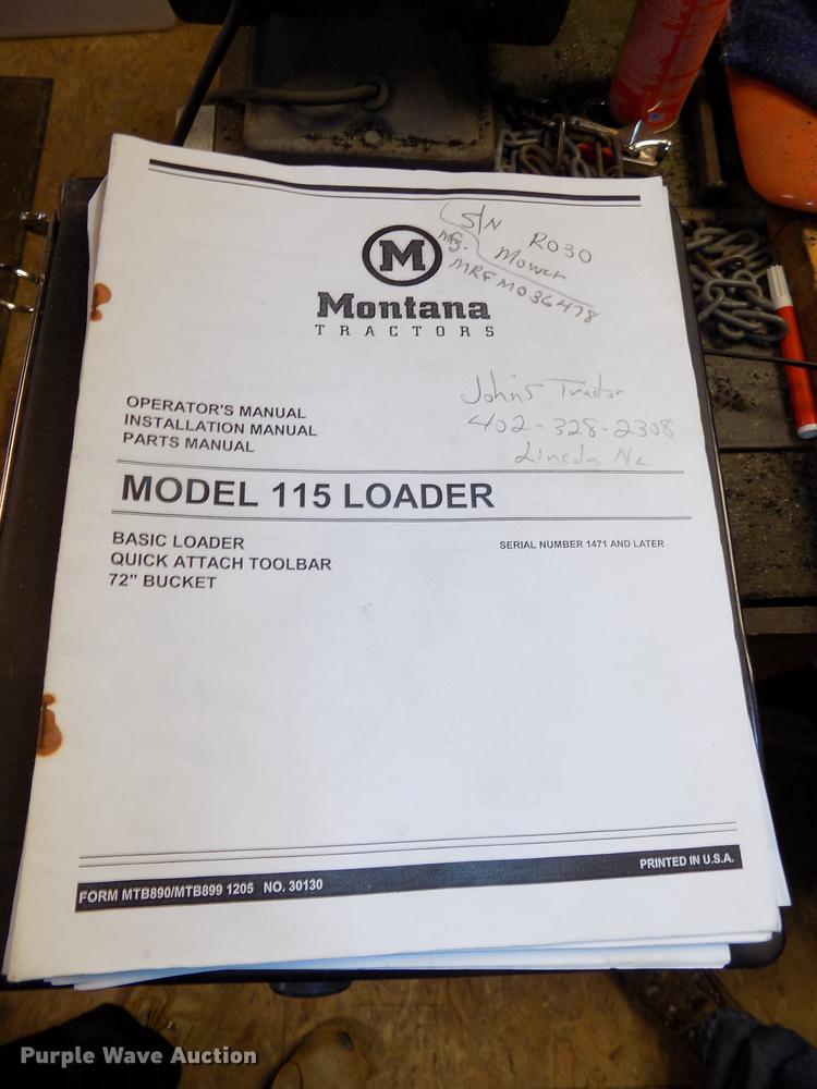 image for item DE7644 2006 Montana N41 MFWD tractor