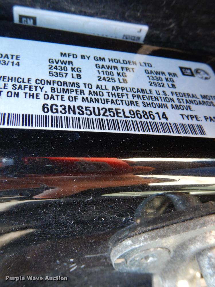 image for item DE8294 2014 Chevrolet Caprice Police