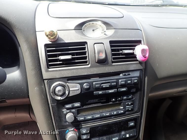 image for item DF1074 2000 Infiniti I30