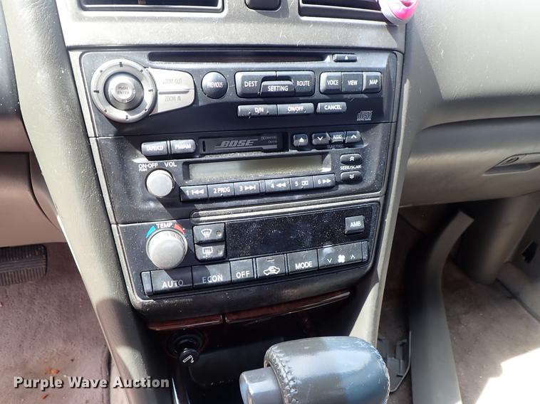 image for item DF1074 2000 Infiniti I30