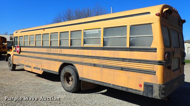 image for item DF1119 1996 GMC B7 Blue Bird school bus