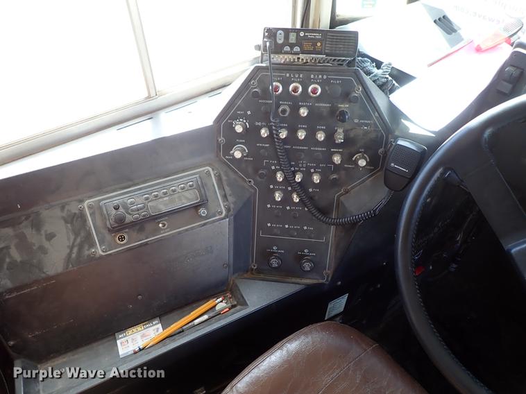 image for item DF1119 1996 GMC B7 Blue Bird school bus